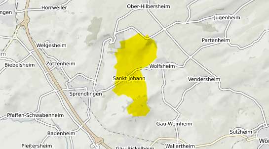 Immobilienpreisekarte Sankt Johann b. Mayen